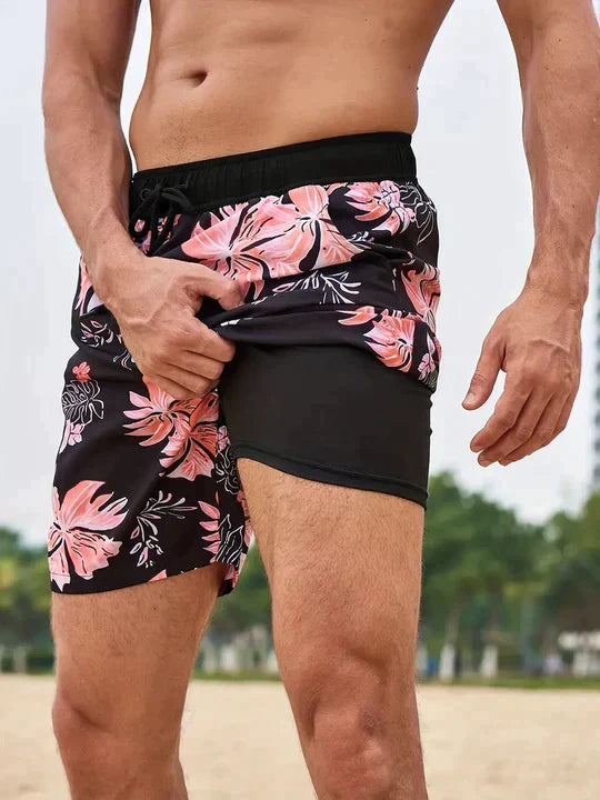 Drune | Sommer Badeshorts Schnell Trocknend, Leicht & Atmungsaktiv Strandbekleidung
