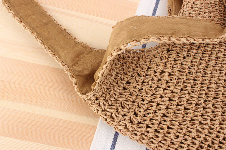 W&W Mode | Schultertasche Aus Geflochtenem Stroh