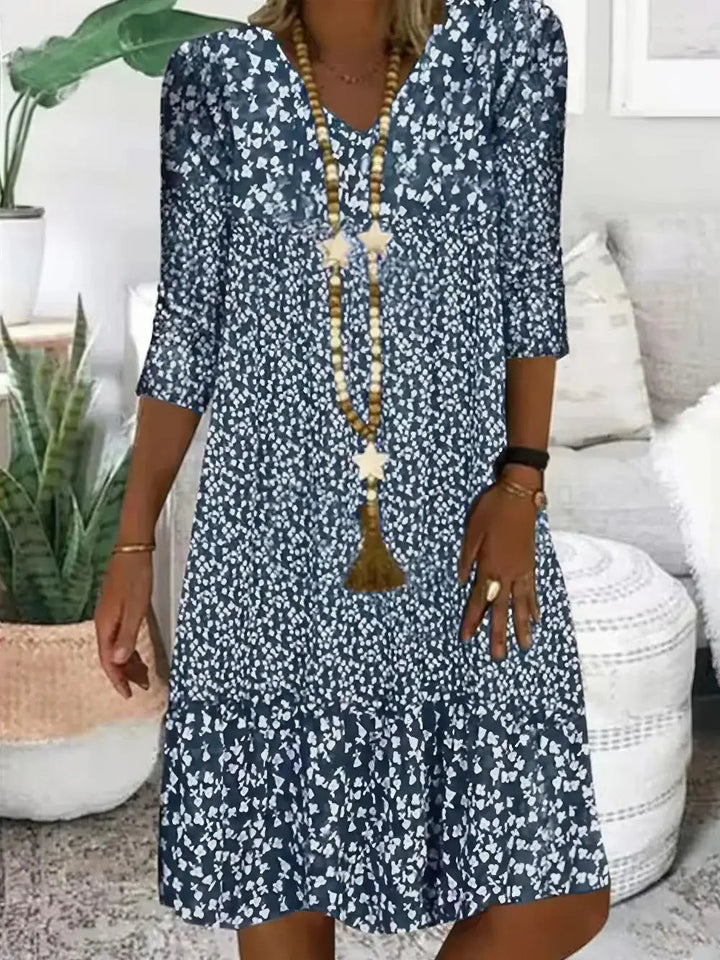W&W Mode | Damen Sommerkleid Mit Blumenmuster