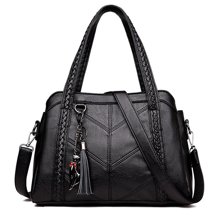 Drune | Lederhandtasche Elegant Modisch