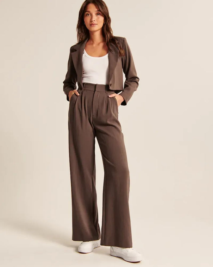 Drune | Hose Mit Weitem Bein