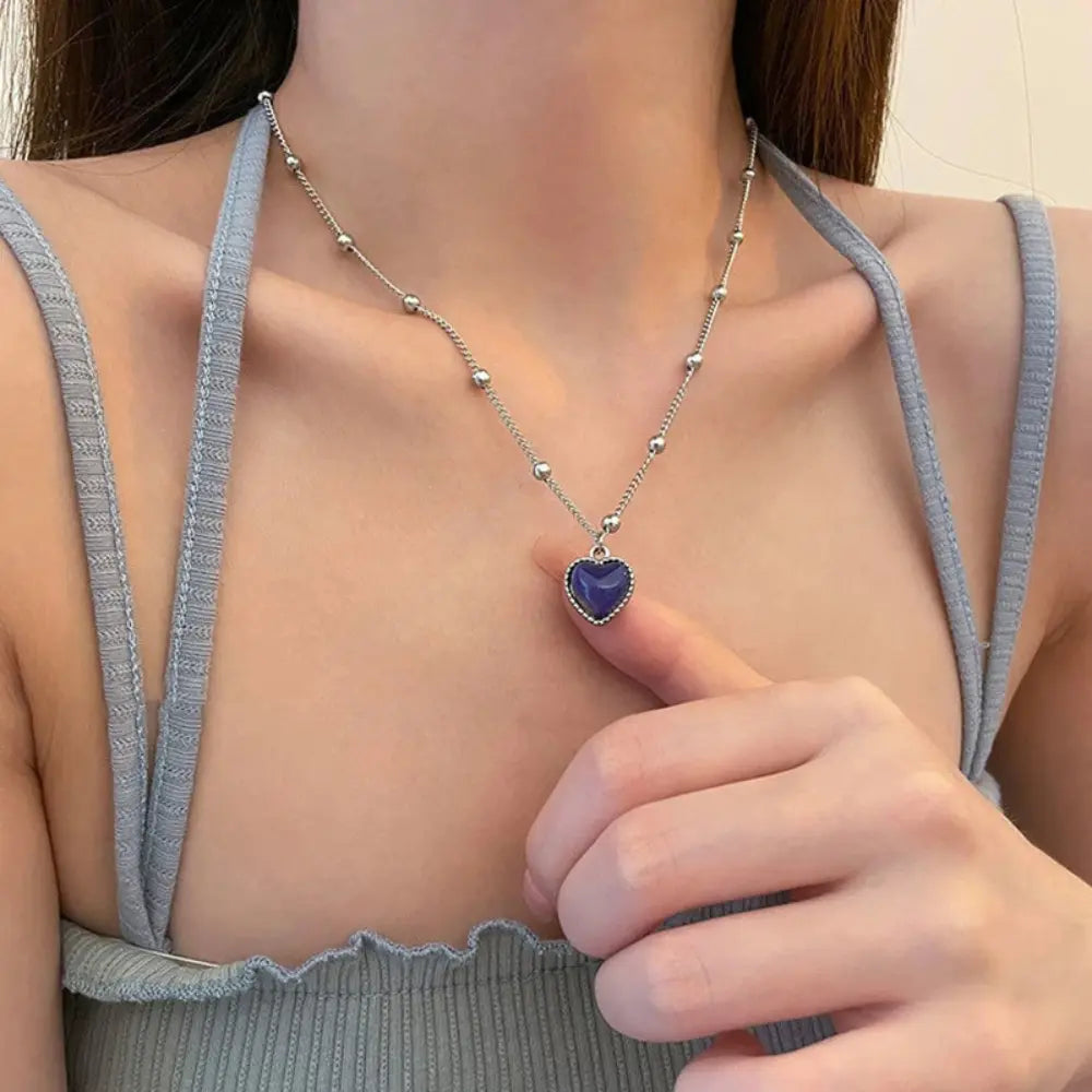 W&W Mode | Herz Anhänger Kette Für Damen
