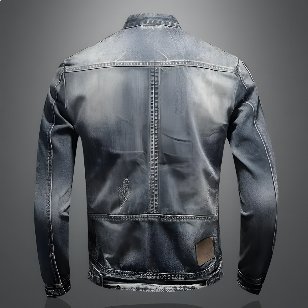 Drune | Weinlese Jeansjacke