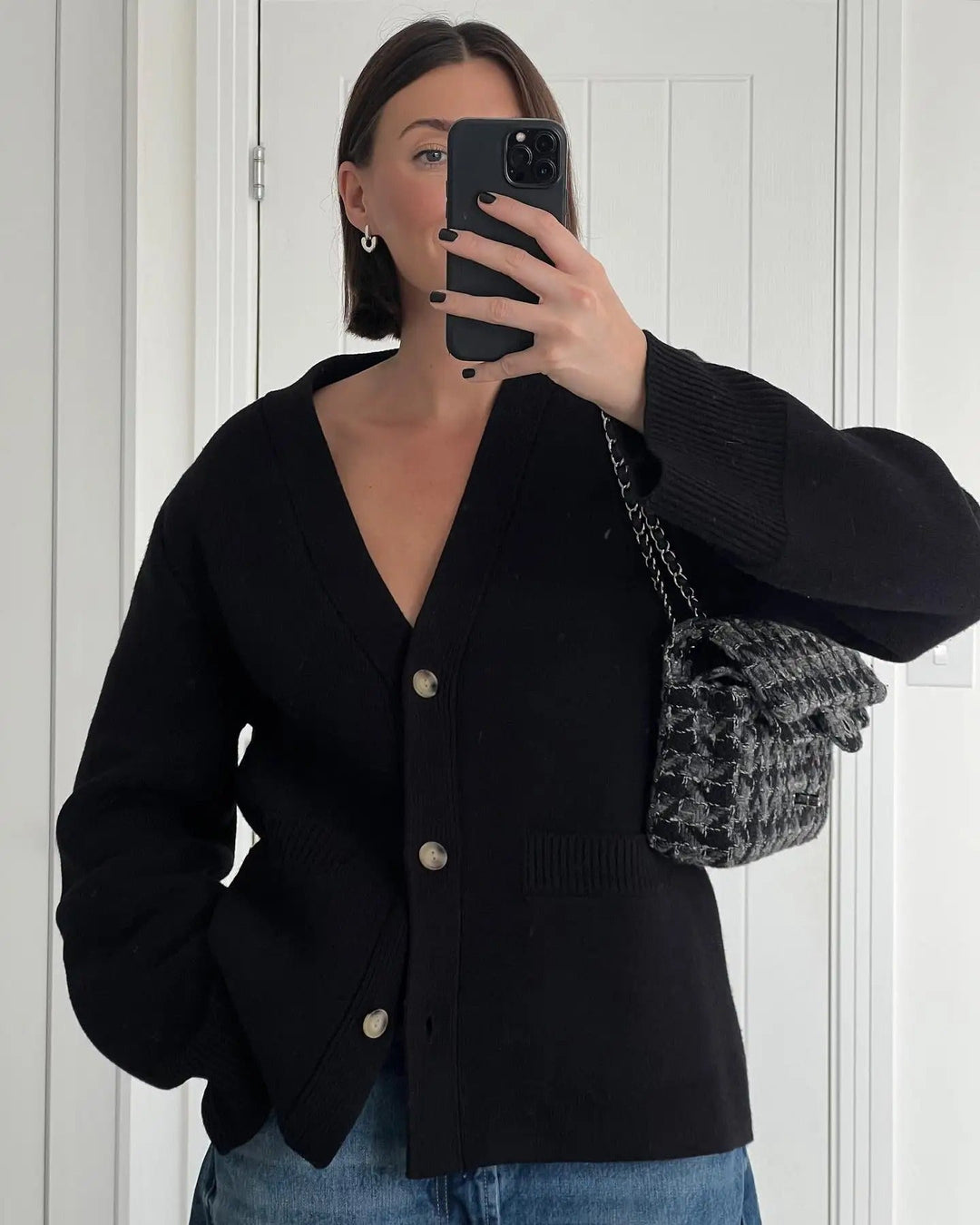 Drune | Gestrickte Strickjacke