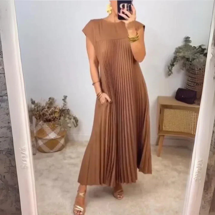 Drune | Leichtes Und Frisches Plisseekleid