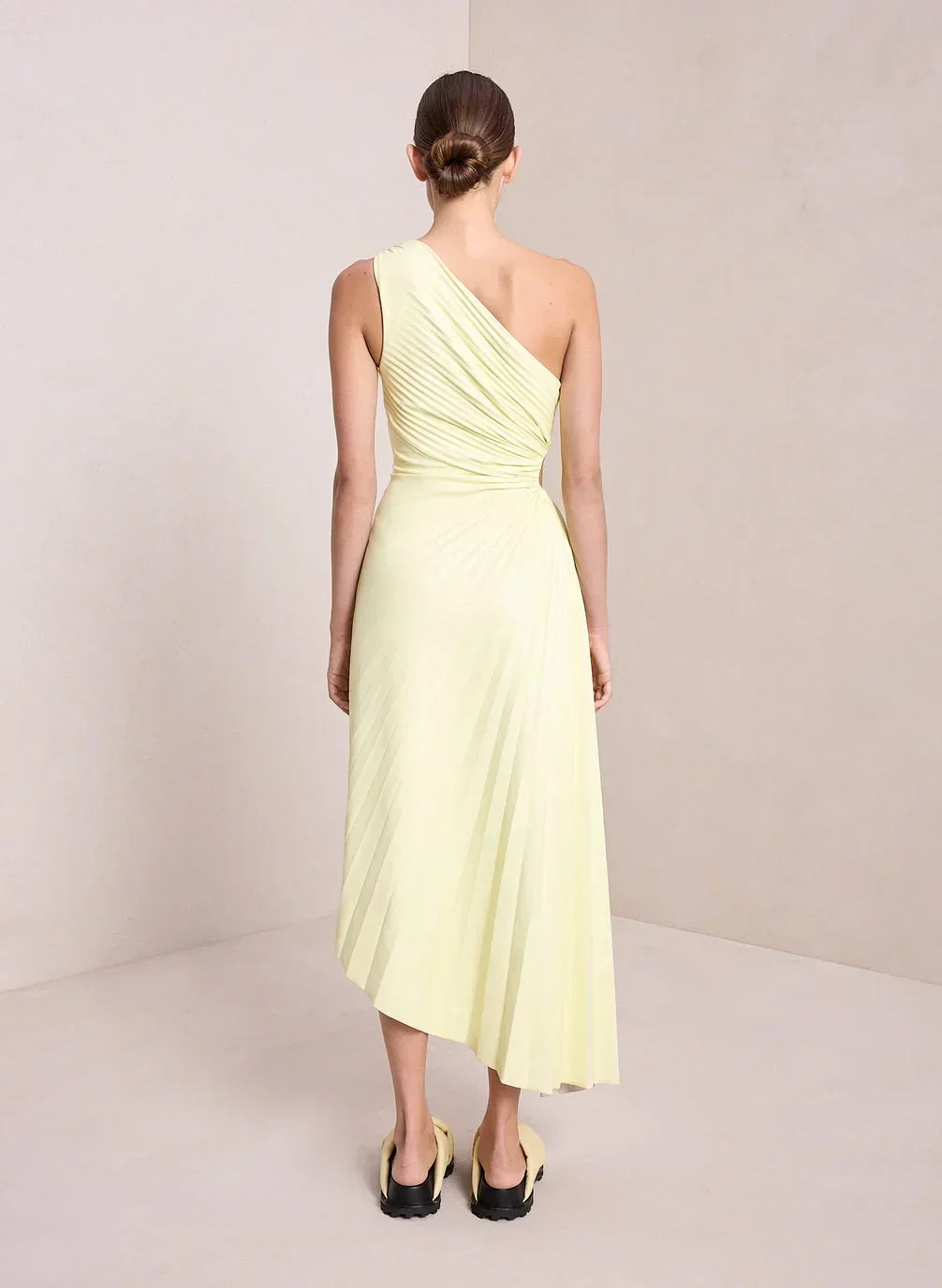 W&W Mode | One Shoulder Maxikleid