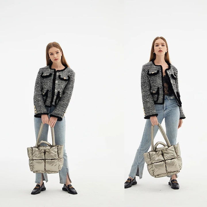 Drune | Puffer Schultertasche