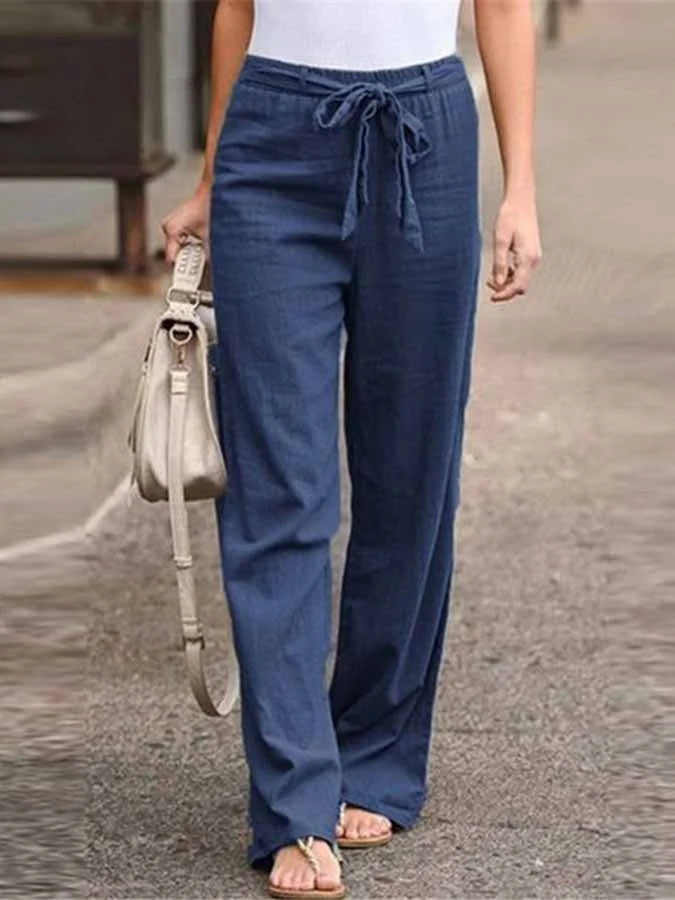 Drune | Lässige Damen Leinenhose Für Stilvolle Leichtigkeit