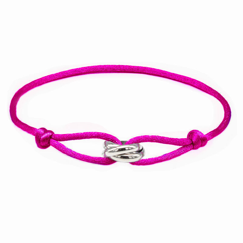 W&W Mode | Handgefertigtes Paar Edelstahl Diy Tragband