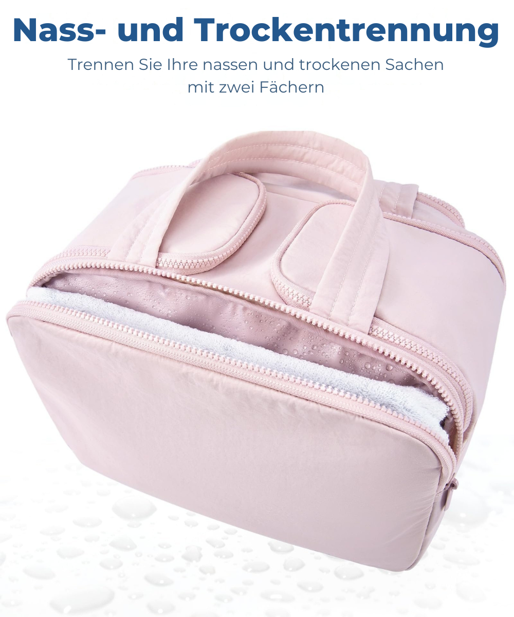Drune | Multifunktionales Daunen Toilettenbeutel Set