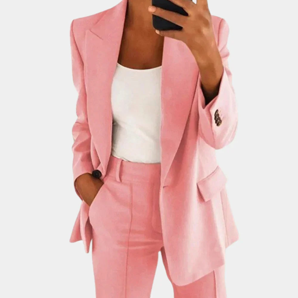 W&W Mode | Zweiteiliges Blazer Und Hosen Satz Für Damen