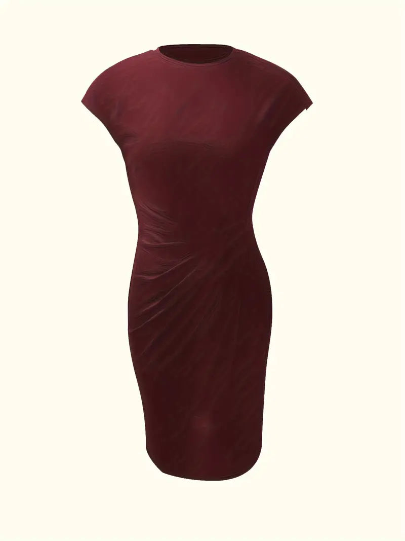 Damen-Midikleid mit vielseitigem Design