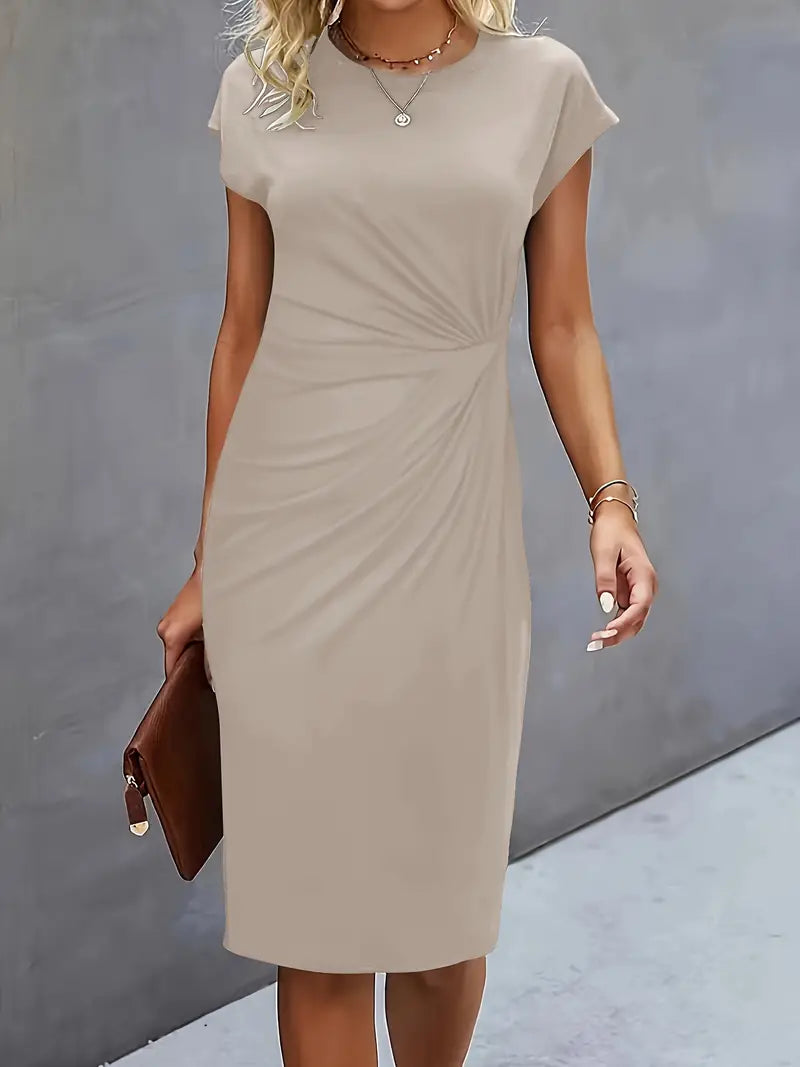 Damen-Midikleid mit vielseitigem Design