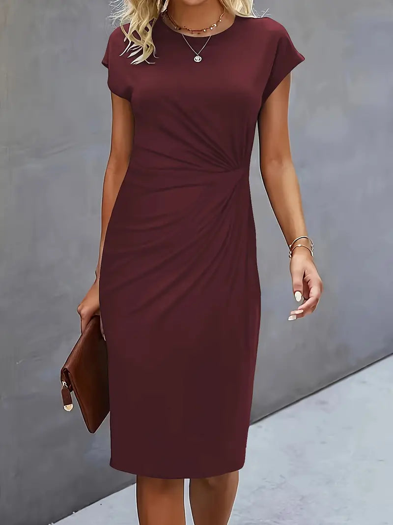 Damen-Midikleid mit vielseitigem Design