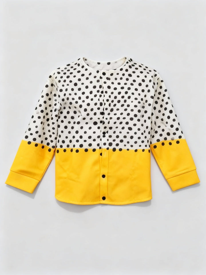 Drune | Bequemer pullover Mit Tupfen Design
