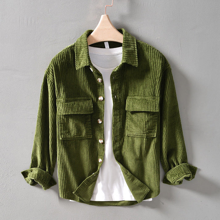 W&W Mode | Stilvolle Cordjacke Für Herren