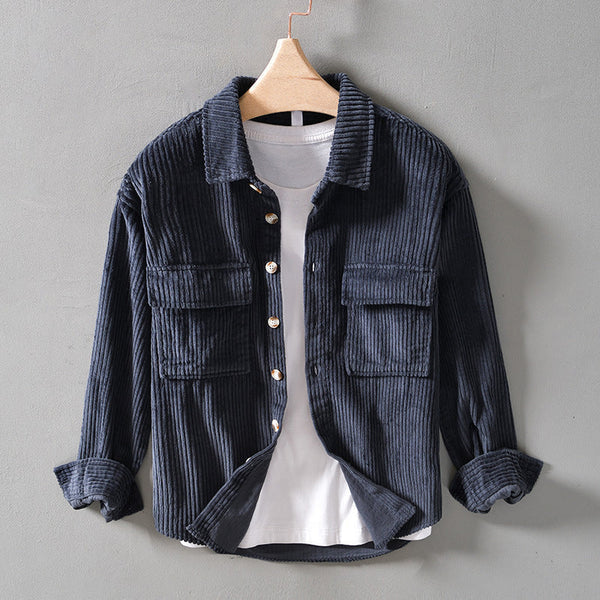 W&W Mode | Stilvolle Cordjacke Für Herren