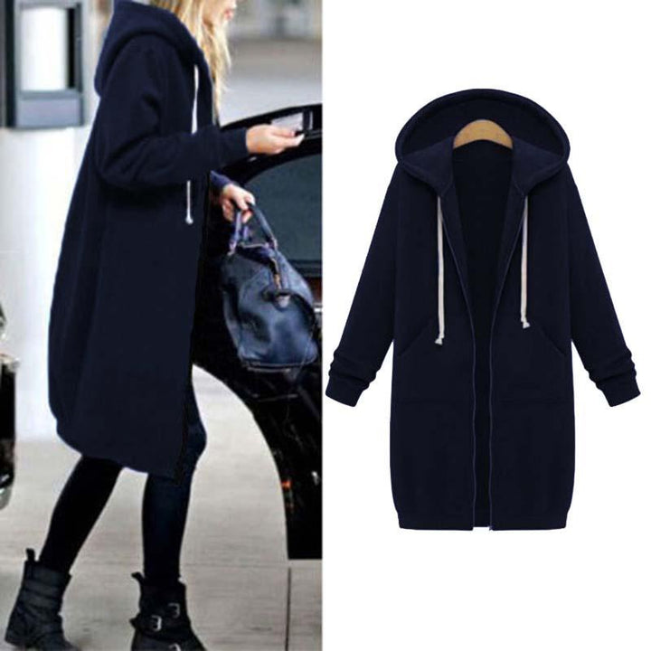 Drune | Lange schicke Sweatjacke