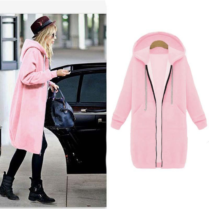 Drune | Lange schicke Sweatjacke