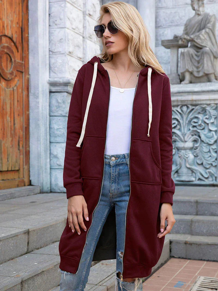 Drune | Lange schicke Sweatjacke