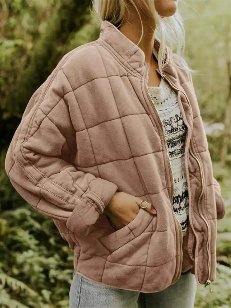 Drune | Damen Übergangsjacke Bequeme Warme Jacke Für Den Frühling