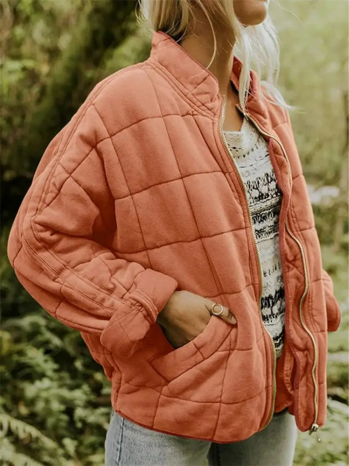 Drune | Damen Übergangsjacke Bequeme Warme Jacke Für Den Frühling