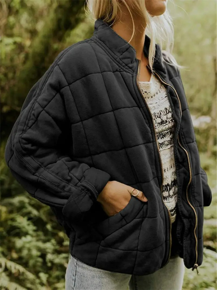 Drune | Damen Übergangsjacke Bequeme Warme Jacke Für Den Frühling