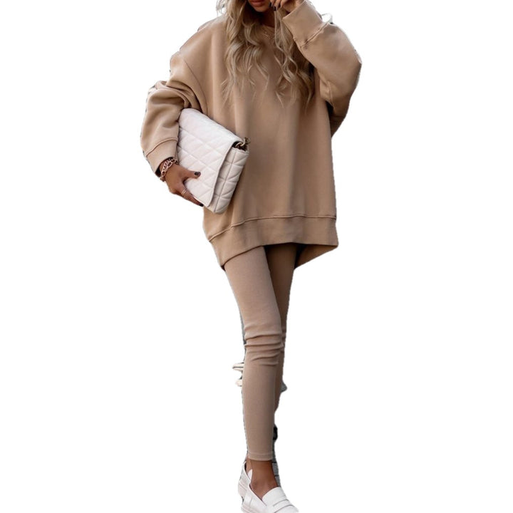 Damen Oversized Sweatshirt mit lässigem Schnitt und gemütlichem Material W&W Mode