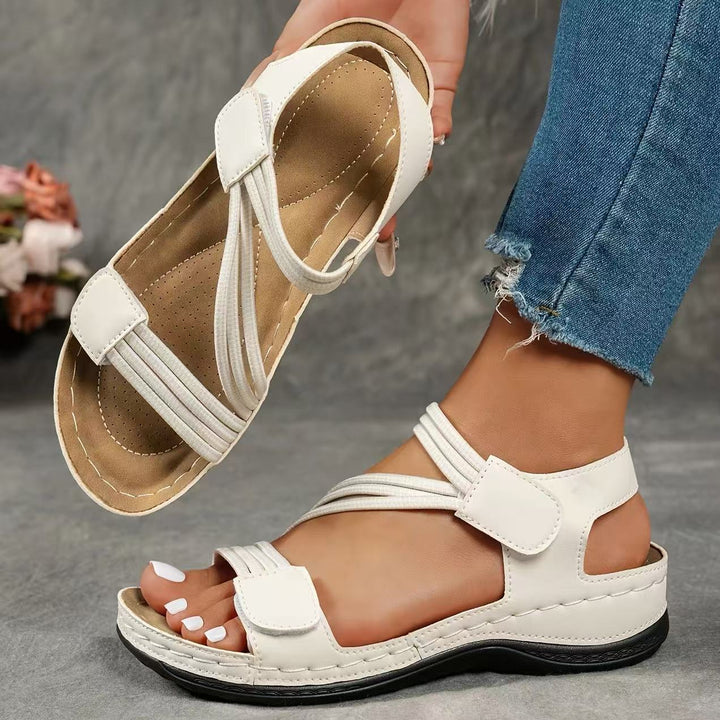 Damen Riemchensandalen mit stützendem Fußbett