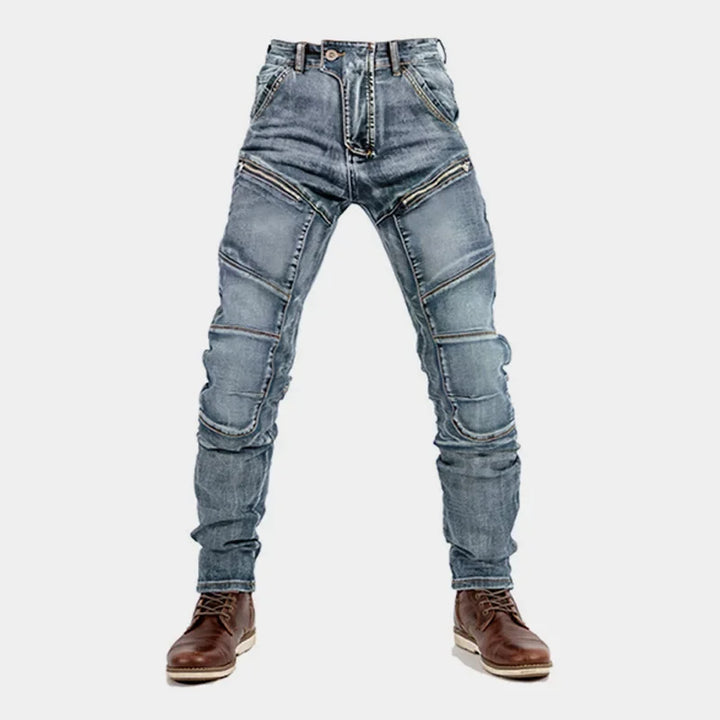 W&W Mode | Herren Motorradhose Mit Reißverschluss