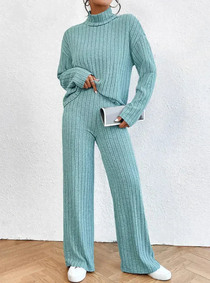 Drune | Strickhose und Rollkragenpullover