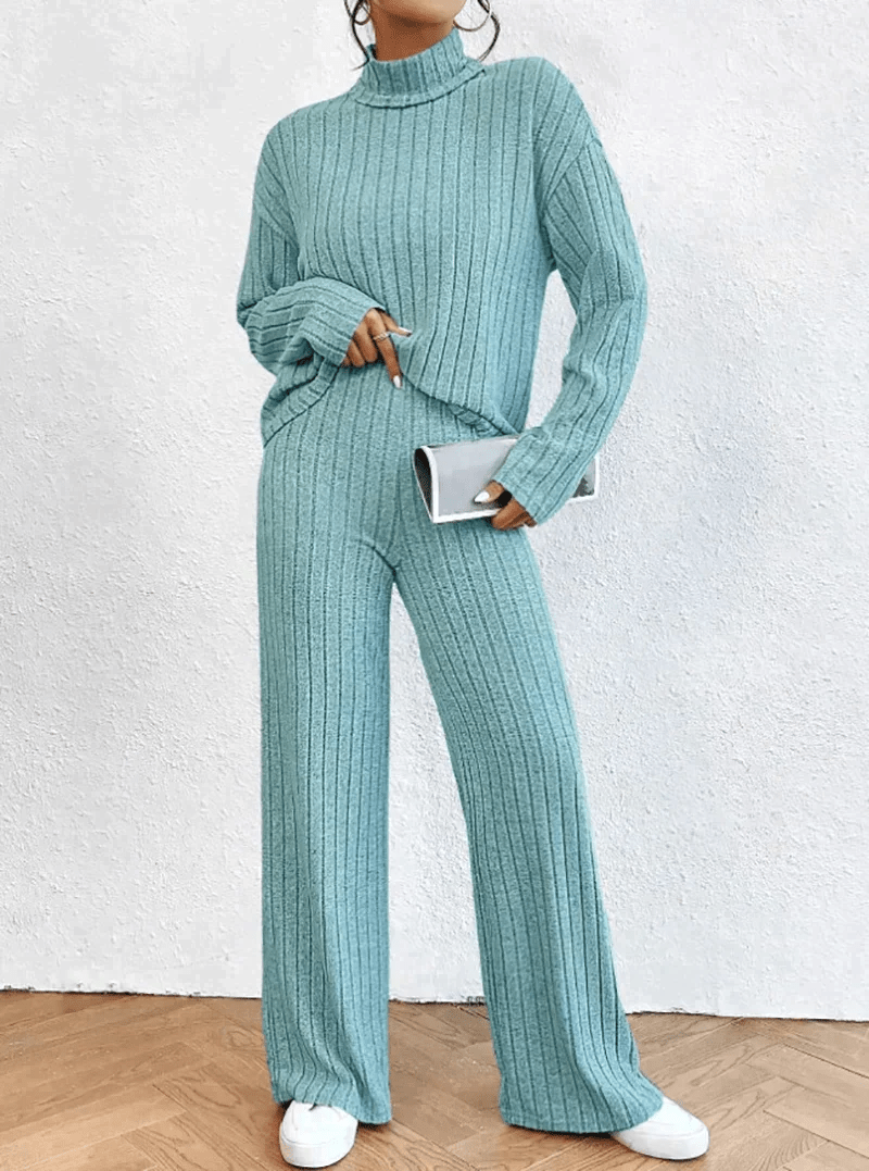 Drune | Strickhose und Rollkragenpullover