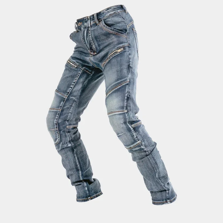 W&W Mode | Herren Motorradhose Mit Reißverschluss