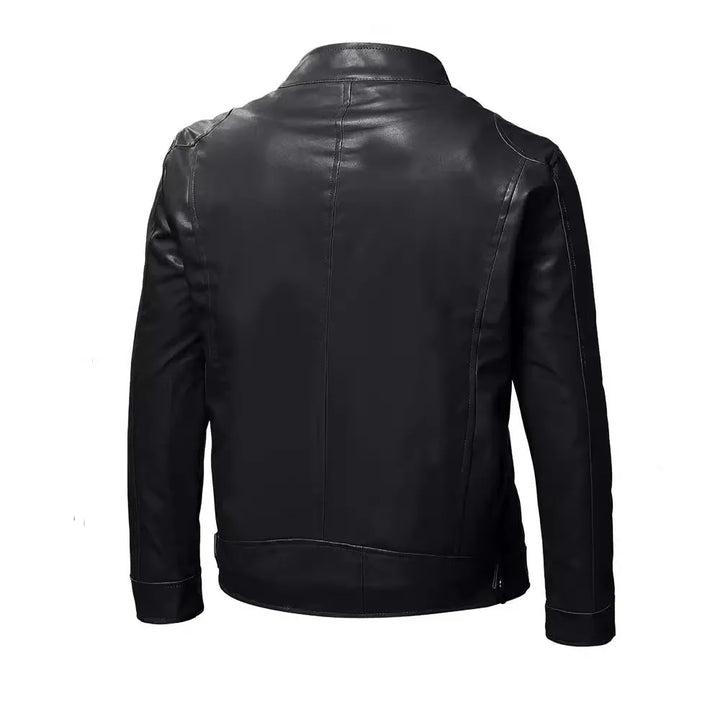 W&W Mode | Zeitlose Lederjacke mit Biker-Flair