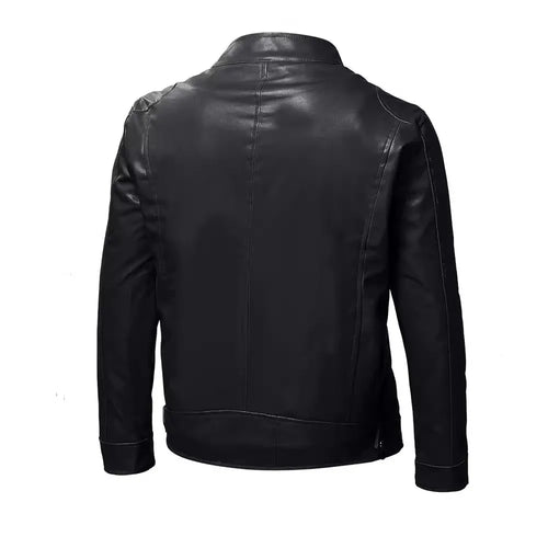 W&W Mode | Zeitlose Lederjacke mit Biker-Flair