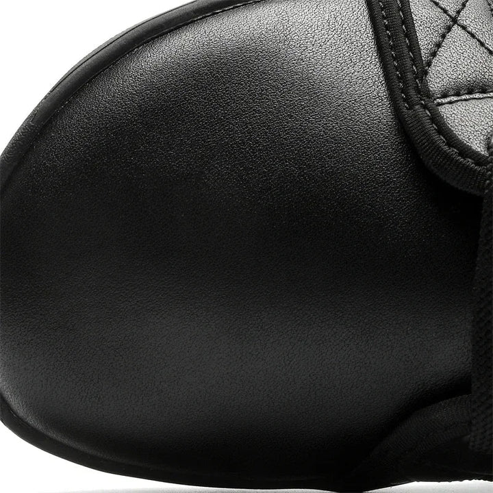 W&W Mode | Minimalistische Leder Barfußlaufschuhe