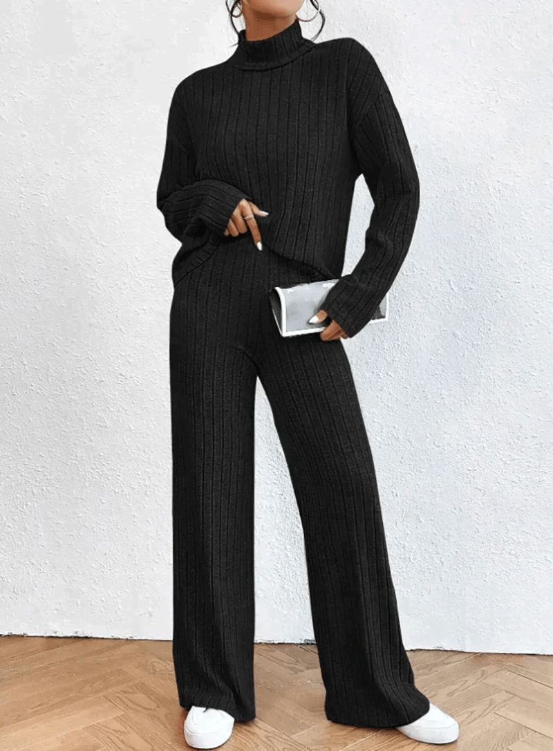 Drune | Strickhose und Rollkragenpullover