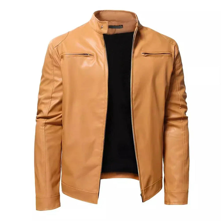 W&W Mode | Zeitlose Lederjacke mit Biker-Flair