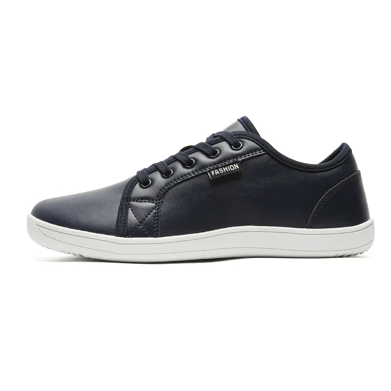 W&W Mode | Minimalistische Leder Barfußlaufschuhe