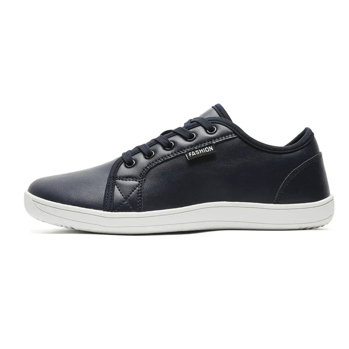 W&W Mode | Minimalistische Leder Barfußlaufschuhe