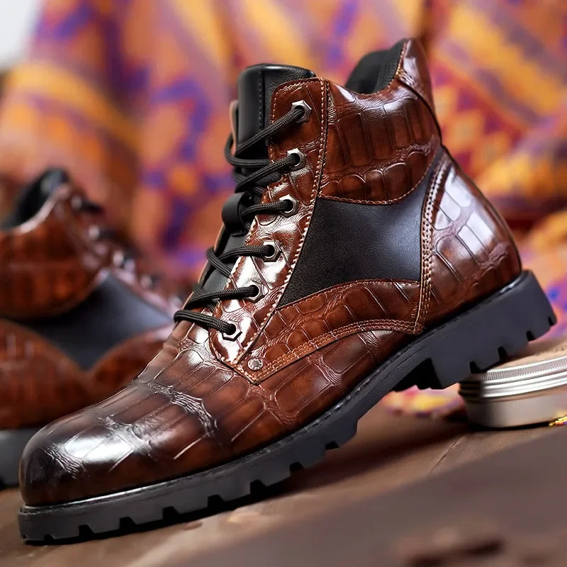 W&W Mode | Einzigartig Gestaltete Stiefeletten