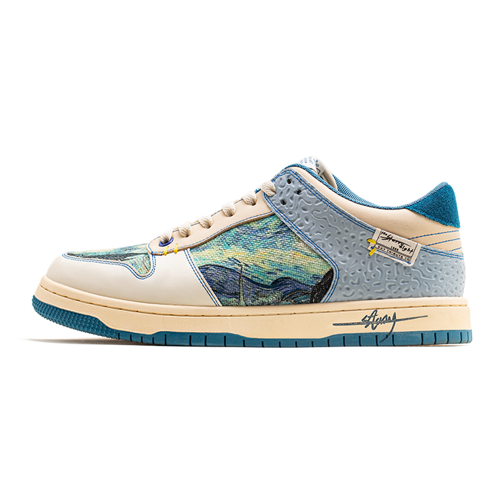 Drune | Gogh Starry Night Inspirierte Sneakers