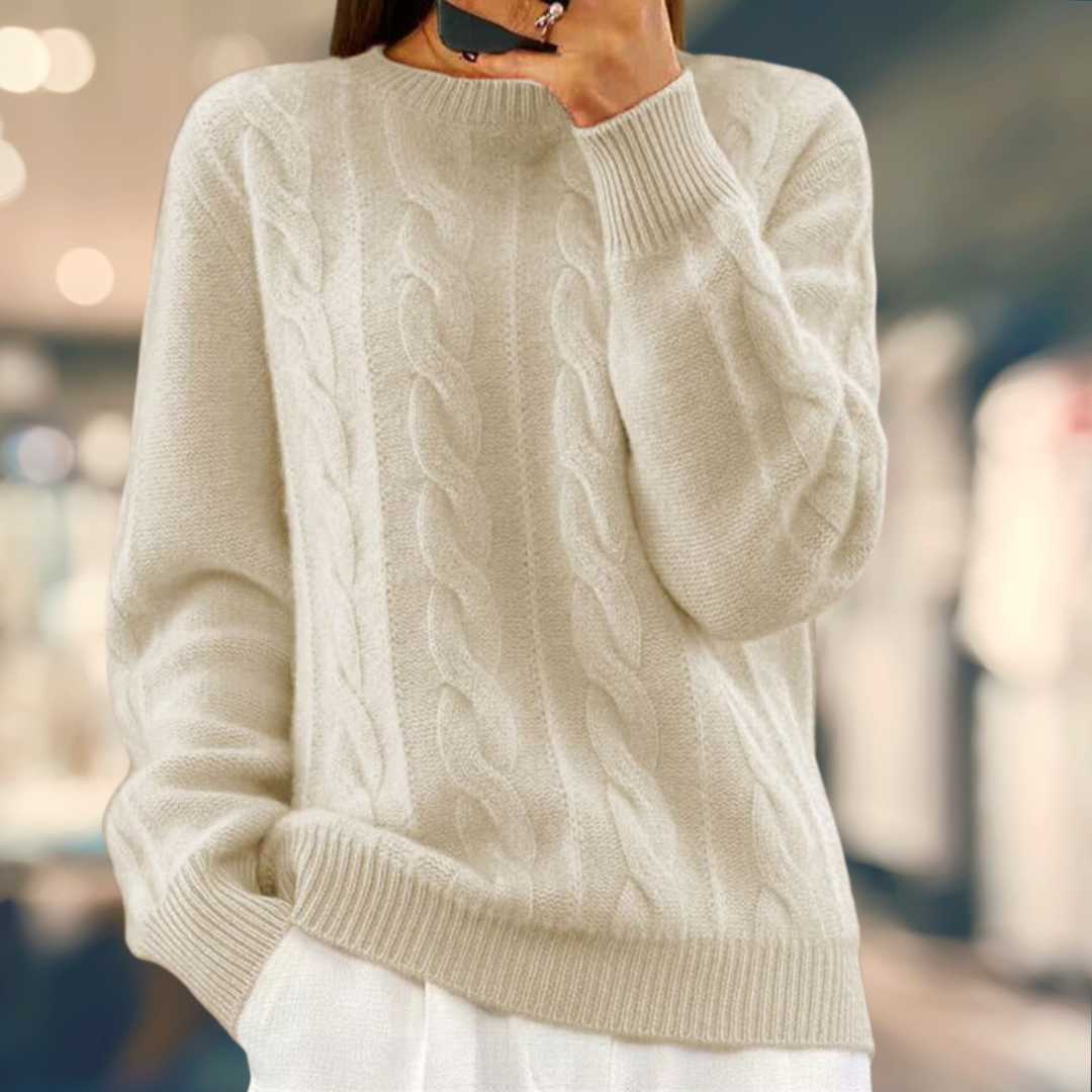 Drune | Kabelgestrickter Pullover