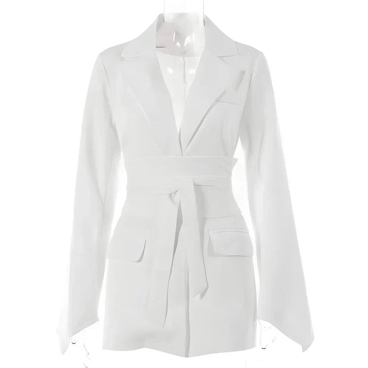 Drune | Eleganter Blazer mit Gürtel