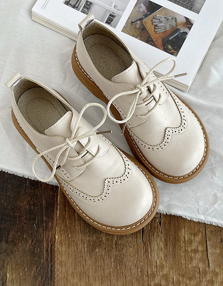 Oxford-Schuhe im Brogue-Stil mit breiter Zehenbox
