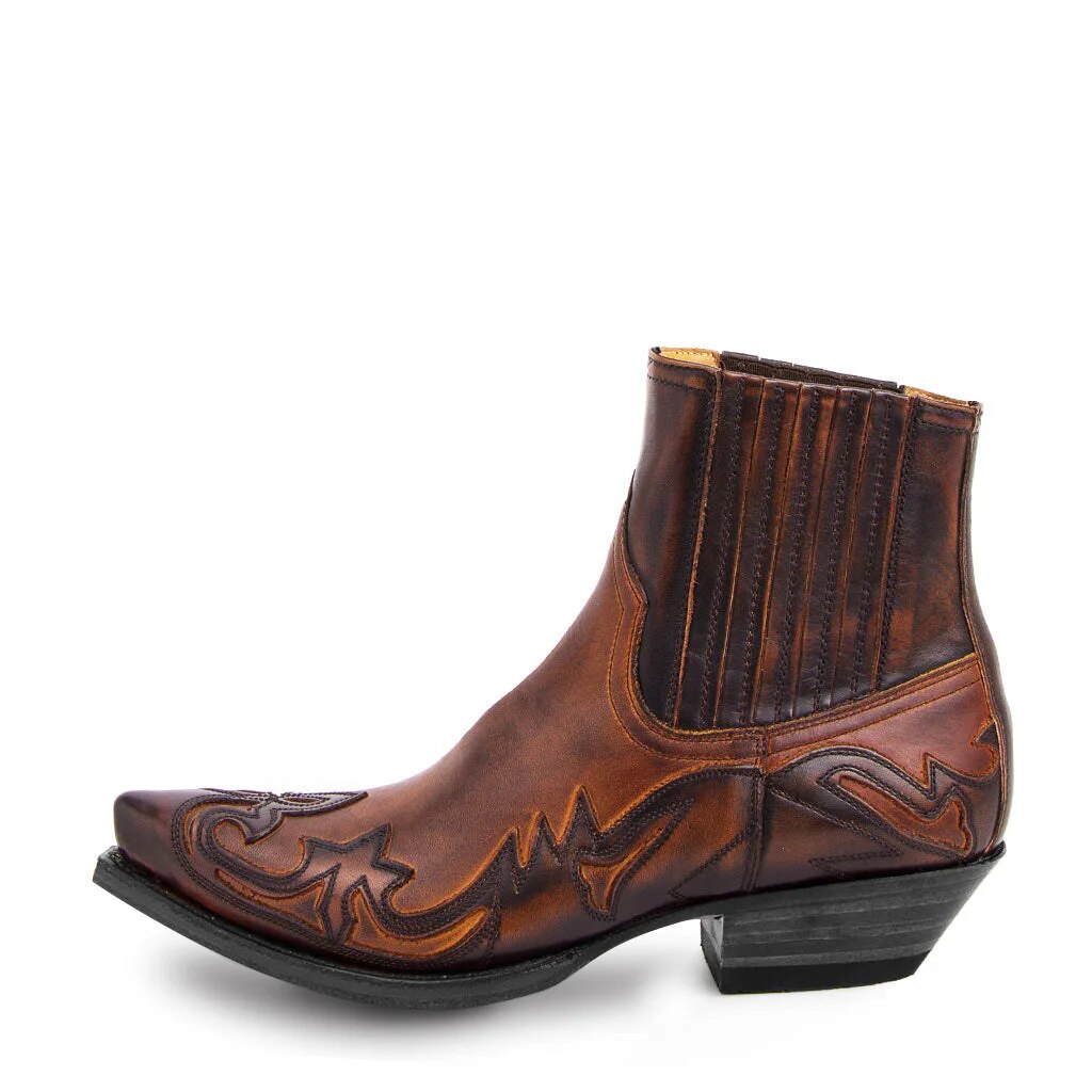W&W Mode | Lederne Western Cowboystiefel