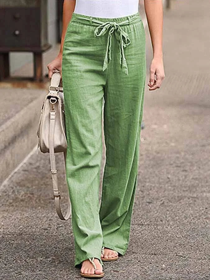 Drune | Lässige Damen Leinenhose Für Stilvolle Leichtigkeit