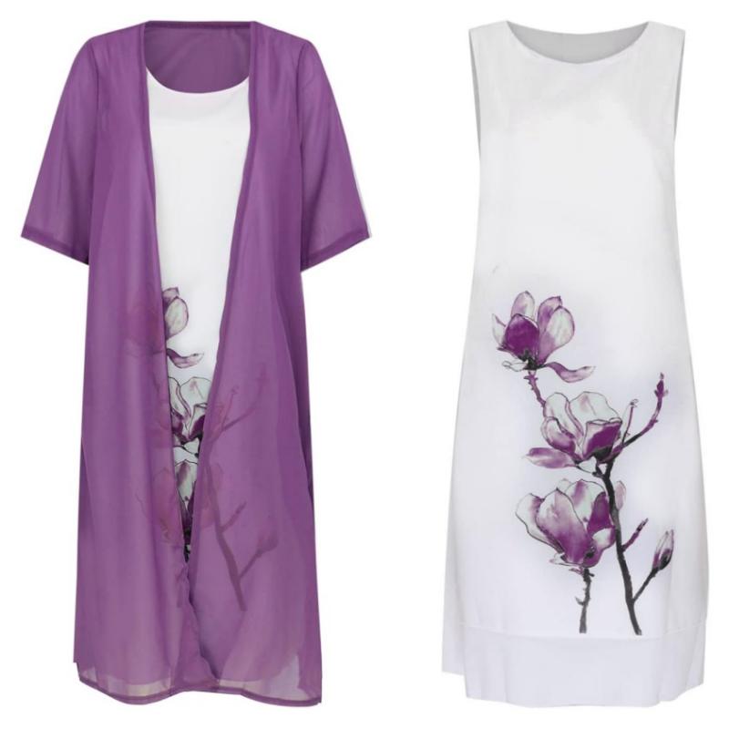 Drune | Stilvolles Anzugskleid Mit Blumenmuster