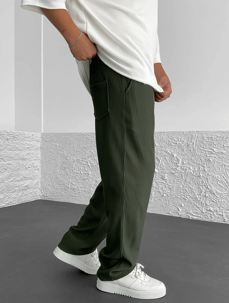 Drune | Ribbed Pants