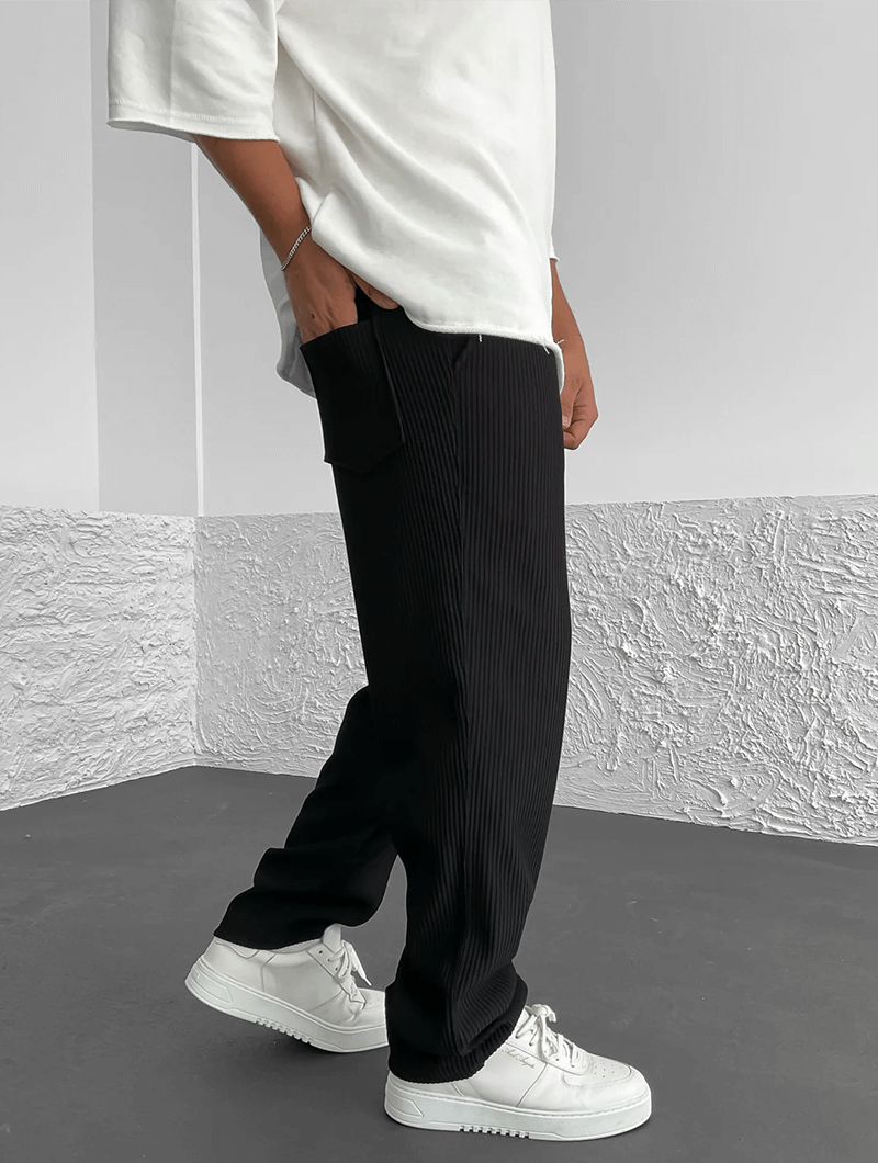 Drune | Ribbed Pants